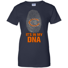 Load image into Gallery viewer, Bears Football It Is In My Dna T-Shirt For Women