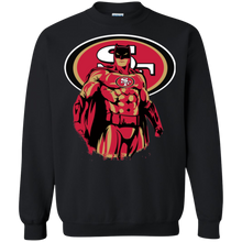 Load image into Gallery viewer, 49ers Football Batman Sweatshirt