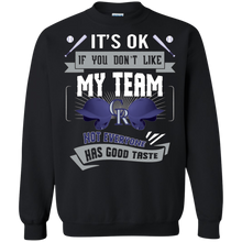 Load image into Gallery viewer, Funny Shirt For Colorado Rockies Fans Sweatshirt