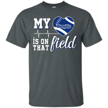 Load image into Gallery viewer, Memphis Tigers Football My Heart is on that Field T - Shirt For Men
