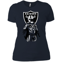 Load image into Gallery viewer, Raiders Bat Football Batman T-Shirt For Women