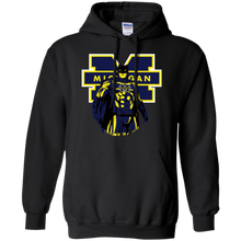 Load image into Gallery viewer, Michigan Football Batman Hoodie Shirt