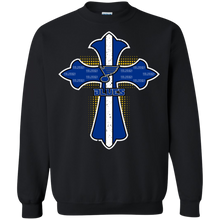 Load image into Gallery viewer, Cross Shirt For Jesus And St. Louis Blues Fans Sweatshirt