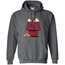 Load image into Gallery viewer, Arizona Cardinals Snoopy And Woodstock Waiting For Football Season Hoodie Shirt
