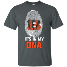 Load image into Gallery viewer, Bengals Football It Is In My Dna T - Shirt For Men