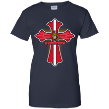 Load image into Gallery viewer, Cross Shirt For Jesus And Ottawa Senators Fans T-Shirt For Women