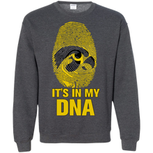 Load image into Gallery viewer, Iowa Hawkeyes Football It Is In My Dna Sweatshirt