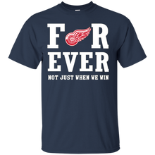 Load image into Gallery viewer, Detroit Red Wings For Ever Shirt For Fans T - Shirt For Men