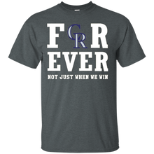 Load image into Gallery viewer, Colorado Rockies For Ever Shirt For Fans T - Shirt For Men
