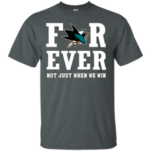 Load image into Gallery viewer, San Jose Sharks For Ever Shirt For Fans T - Shirt For Men