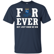 Load image into Gallery viewer, Kansas City Royals For Ever Shirt For Fans T - Shirt For Men