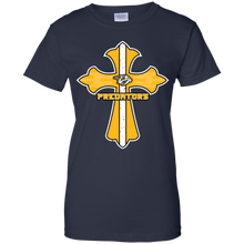 Load image into Gallery viewer, Cross Shirt For Jesus And Nashville Predators Fans T-Shirt For Women