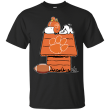 Load image into Gallery viewer, Clemson Tiger_paw Snoopy And Woodstock Waiting For Football Season T - Shirt For Men