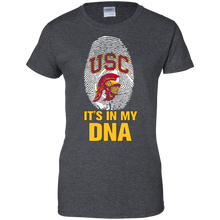 Load image into Gallery viewer, Usc Trojans Football It Is In My Dna T-Shirt For Women