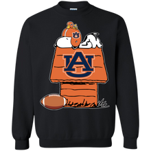 Load image into Gallery viewer, Auburn Tigers Snoopy And Woodstock Waiting For Football Season Sweatshirt