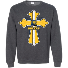 Load image into Gallery viewer, Cross Shirt For Jesus And Indiana Pacers Fans Sweatshirt