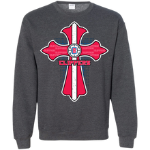 Load image into Gallery viewer, Cross Shirt For Jesus And La Clippers Fans Sweatshirt