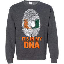 Load image into Gallery viewer, Miami Hurricanes Football It Is In My Dna Sweatshirt