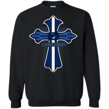 Load image into Gallery viewer, Cross Shirt For Jesus And Tampa Bay Lightning Fans Sweatshirt
