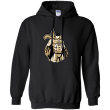 Load image into Gallery viewer, Siants Football Batman Hoodie Shirt