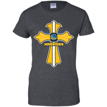 Load image into Gallery viewer, Cross Shirt For Jesus And Golden State Warriors Fans T-Shirt For Women