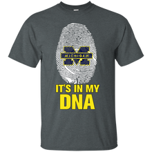 Load image into Gallery viewer, Michigan Wolverines Football It Is In My Dna T - Shirt For Men