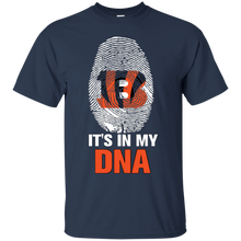Load image into Gallery viewer, Bengals Football It Is In My Dna T - Shirt For Men