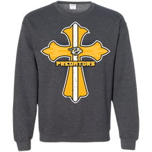 Load image into Gallery viewer, Cross Shirt For Jesus And Nashville Predators Fans Sweatshirt