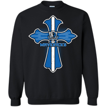 Load image into Gallery viewer, Cross Shirt For Jesus And Dallas Mavericks Fans Sweatshirt