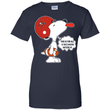 Load image into Gallery viewer, This Is For All U Tampa Bay Buccaneers Haters Snoopy T-Shirt For Women