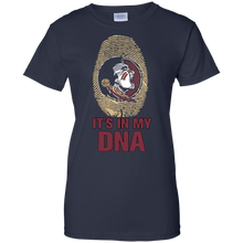 Load image into Gallery viewer, Seminoles Football It Is In My Dna T-Shirt For Women