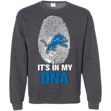 Load image into Gallery viewer, Lions Football It Is In My Dna Sweatshirt