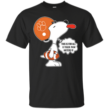 Load image into Gallery viewer, This Is For All U Clemson Tiger_paw Haters Snoopy T - Shirt For Men