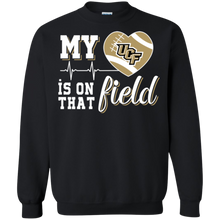 Load image into Gallery viewer, UCF Knights Football My Heart is on that Field Sweatshirt