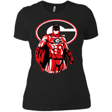 Load image into Gallery viewer, Georgia Football Batman T-Shirt For Women