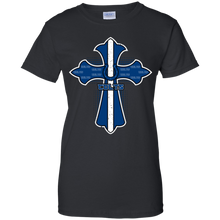 Load image into Gallery viewer, Cross Shirt For Jesus And Indianapolis Colts Fans T-Shirt For Women