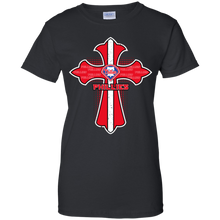 Load image into Gallery viewer, Cross Shirt For Jesus And Philadelphia Phillies Fans T-Shirt For Women