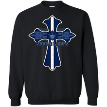 Load image into Gallery viewer, Cross Shirt For Jesus And Toronto Maple Leafs Fans Sweatshirt