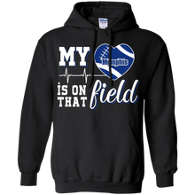 Load image into Gallery viewer, Memphis Tigers Football My Heart is on that Field Hoodie Shirt