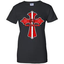 Load image into Gallery viewer, Cross Shirt For Jesus And Tampa Bay Buccaneers Fans T-Shirt For Women