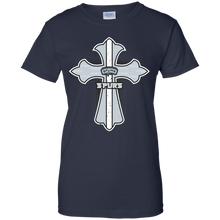 Load image into Gallery viewer, Cross Shirt For Jesus And San Antonio Spurs Fans T-Shirt For Women