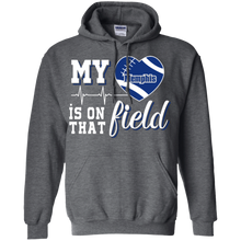 Load image into Gallery viewer, Memphis Tigers Football My Heart is on that Field Hoodie Shirt