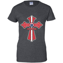 Load image into Gallery viewer, Cross Shirt For Jesus And Washington Wizards Fans T-Shirt For Women