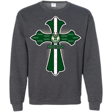 Load image into Gallery viewer, Cross Shirt For Jesus And Milwaukee Bucks Fans Sweatshirt