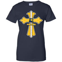 Load image into Gallery viewer, Cross Shirt For Jesus And Indiana Pacers Fans T-Shirt For Women