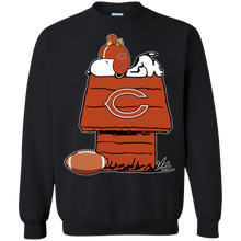 Load image into Gallery viewer, Chicago Bears Snoopy And Woodstock Waiting For Football Season Sweatshirt