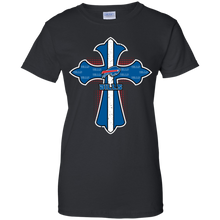 Load image into Gallery viewer, Cross Shirt For Jesus And Buffalo Bills Fans T-Shirt For Women