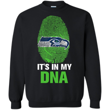 Load image into Gallery viewer, Seahawks Football It Is In My Dna Sweatshirt