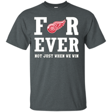 Load image into Gallery viewer, Detroit Red Wings For Ever Shirt For Fans T - Shirt For Men