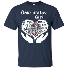 Load image into Gallery viewer, Ohio States Girl T - Shirt For Men